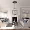 Ekena Millwork Melonie Ceiling Medallion (Fits Canopies up to 6 1/4"), 36 1/4"OD x 1 7/8"P, Painted Turtle Crackle CM36MEPTC - alternate 3